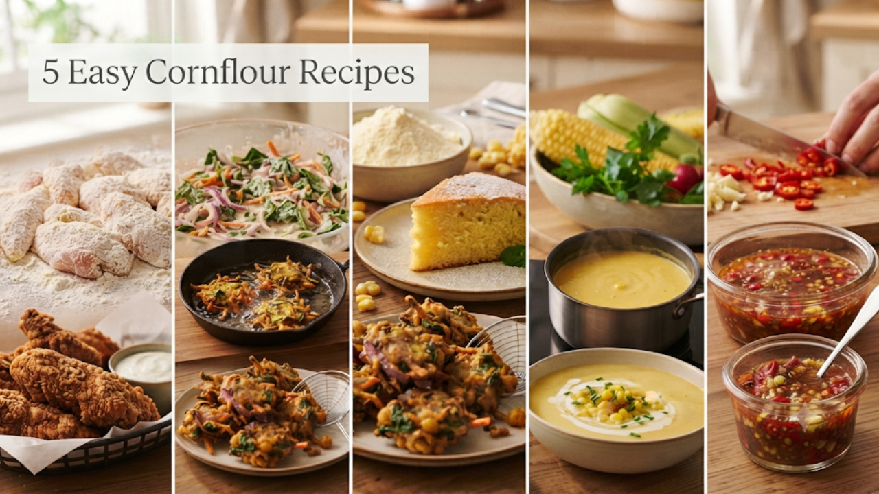 5 Easy Cornflour Recipes From Soup to Cake You Can Make at Home