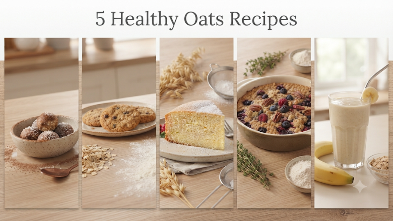 5 Healthy Oats Recipes You Can Make Any Time of Day